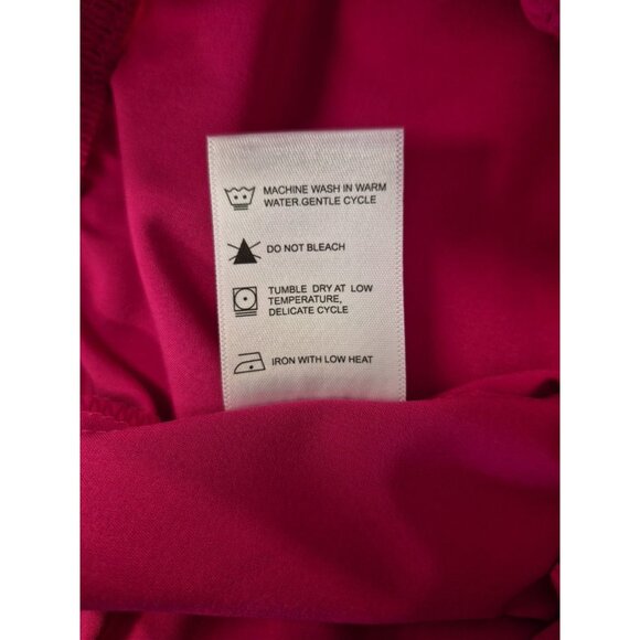 Whitecross Fit Women's XS Scrubs Set Long Sleeve Tee, Pants & Jacket Fuchsia - Picture 15 of 16